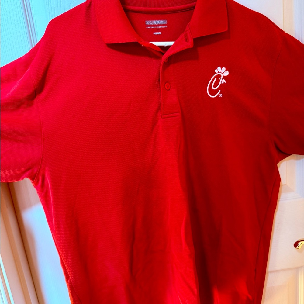 Red Chick-fil-A Polo Shirt